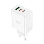 Сетевое зарядное Hoco C126A | 1USB/2Type-C, 40W/3A, PD/QC