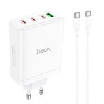 Сетевое зарядное Hoco N31 | 4Type-C/1USB, 100W/5A, PD/QC